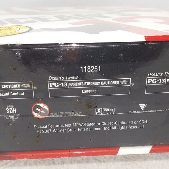 Oceans Trilogy 11, 12, 13 DVD Boxed Set 2009 Sealed NIB - Picture 6 of 6